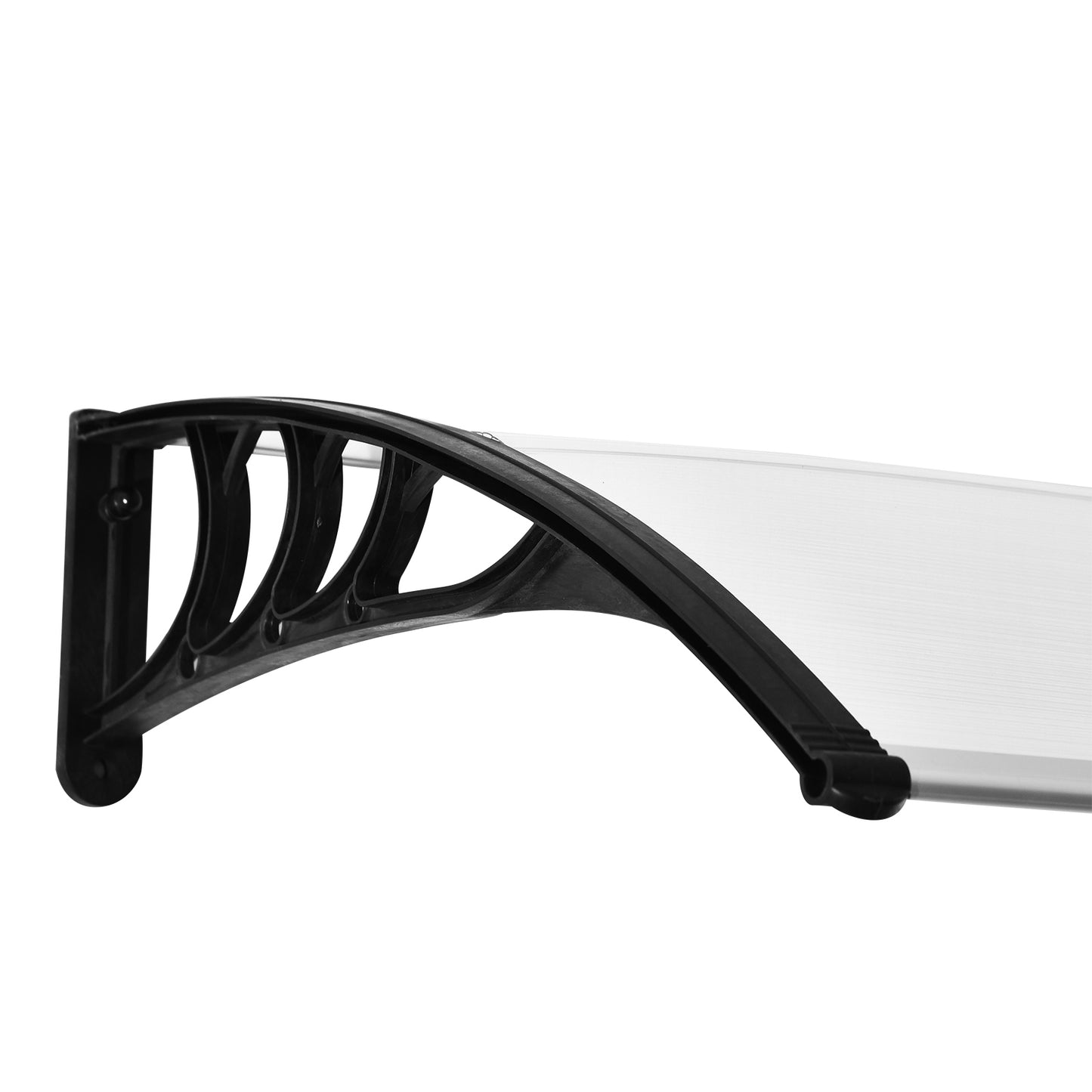 outsunny-75-x-195-cm-curved-door-window-awning-canopy-polycarbonate-cover-front-door-outdoor-patio-uv-rain-snow-protection-shelter-clear