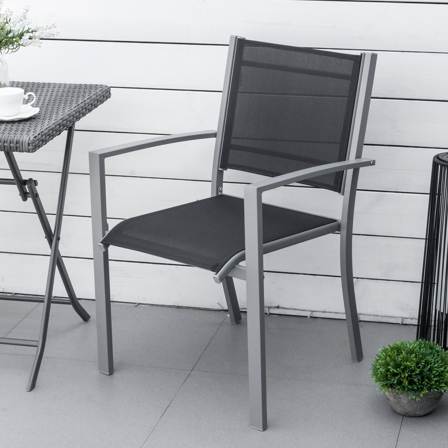 outsunny-set-of-2-outdoor-chairs-square-steel-frame-texteline-seats-foot-caps-mesh-boxy-comfortable-easy-clean-black-grey