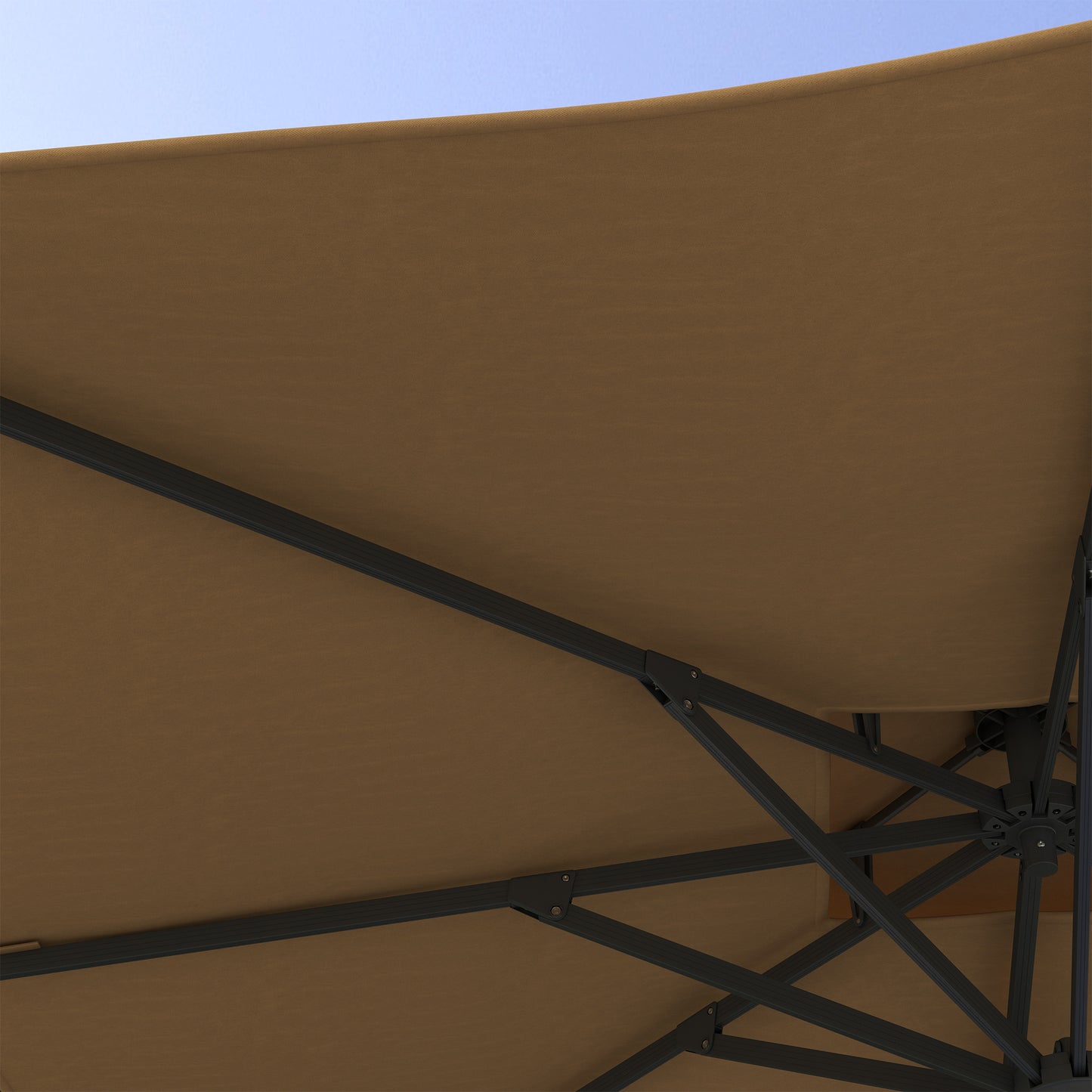 outsunny-garden-parasol-3m-cantilever-parasol-with-hydraulic-mechanism-dual-vented-top-8-ribs-cross-base-khaki