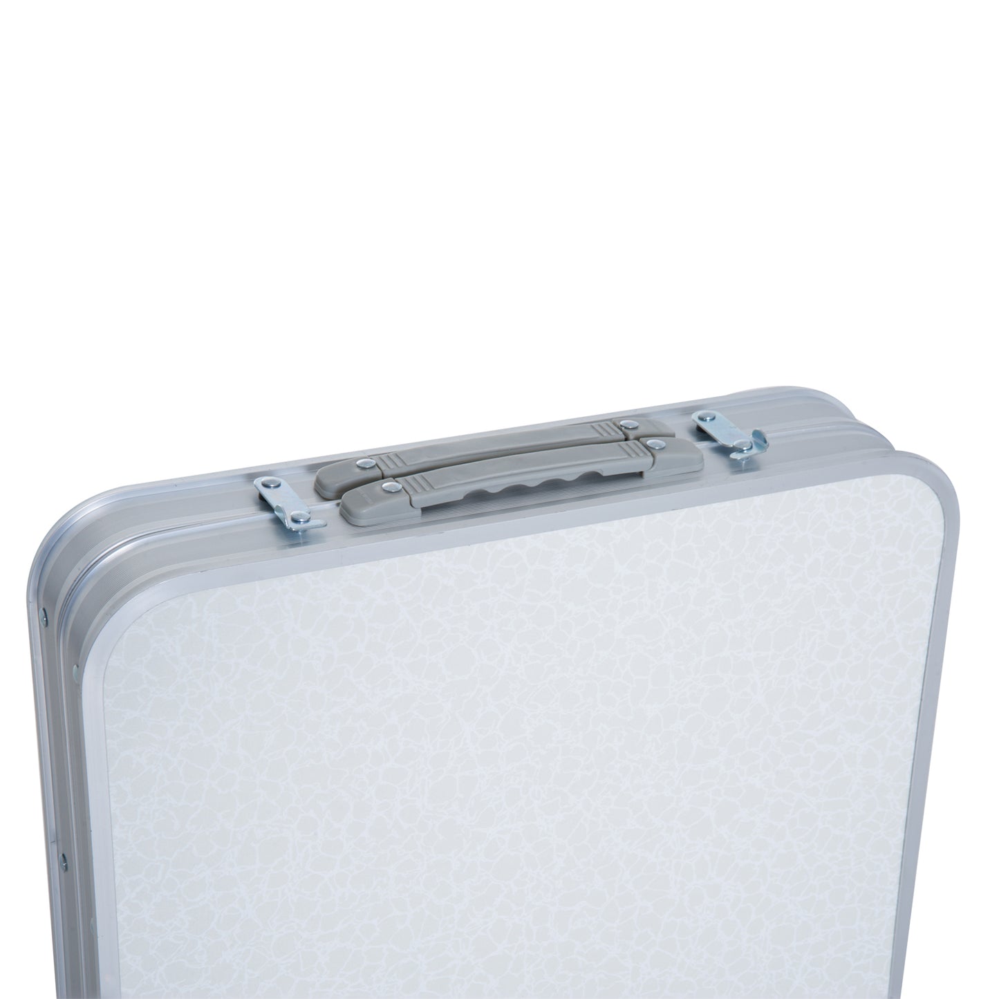 outsunny-adjustable-aluminum-picnic-table-pebbles-white