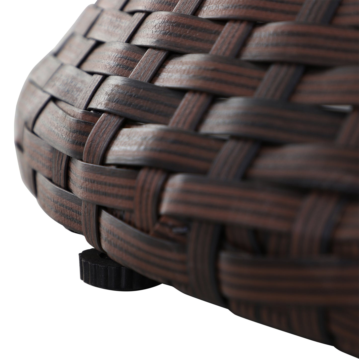 outsunny-rattan-ice-bucket-table-beer-cooler-for-outdoor-patio-party-bar-garden-brown