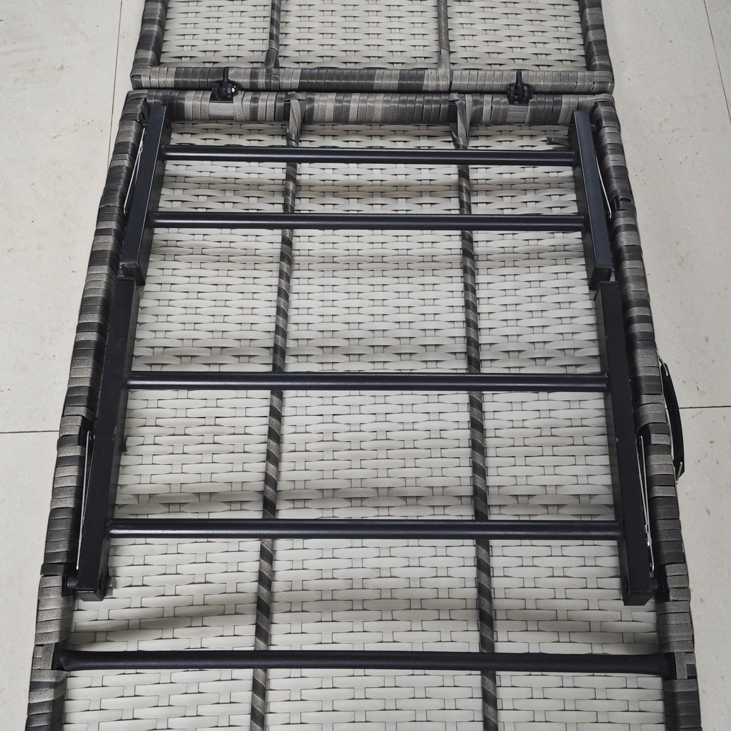 outsunny-rattan-folding-sun-lounger-outdoor-chair-with-cushion-and-pillow-grey