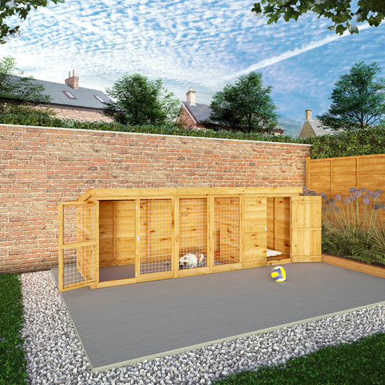 12 X 6 Traditional Apex Greenhouse Combi Shed