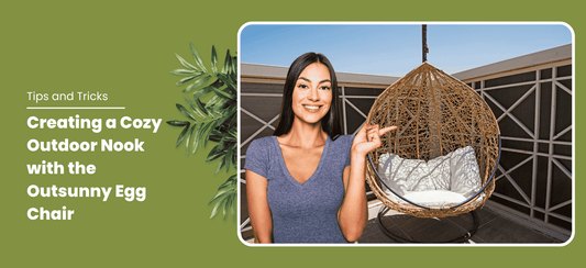 Creating a Cozy Outdoor Nook with the Outsunny Egg Chair