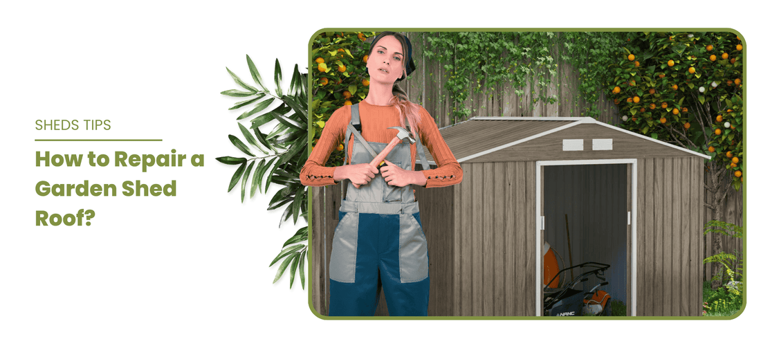 How to Repair a Garden Shed Roof?