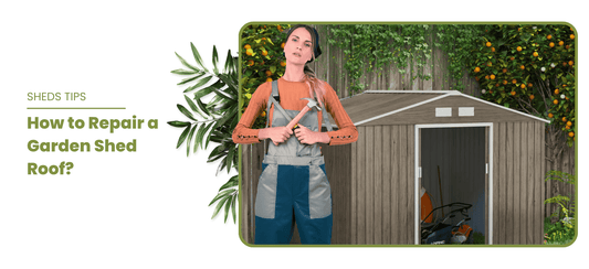How to Repair a Garden Shed Roof?