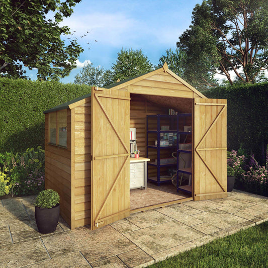 12 X 6 Traditional Apex Greenhouse Combi Shed