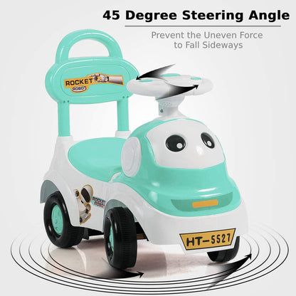 3 in 1 Children Ride-on Push Along Car-Green