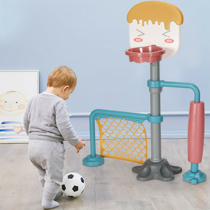 Kids Basketball Stand Children/ Toddler Soccer Goal