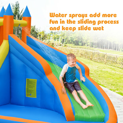 Inflatable Bouncy Castle with Water Slide