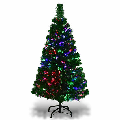 Fibre Optic Christmas Tree - in Various Sizes-4FT