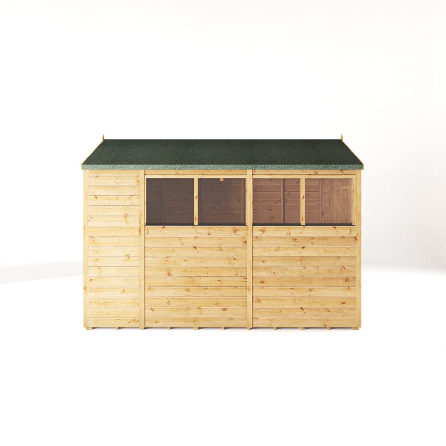 10 x 6 Woodsman Shiplap Apex - Styrene
