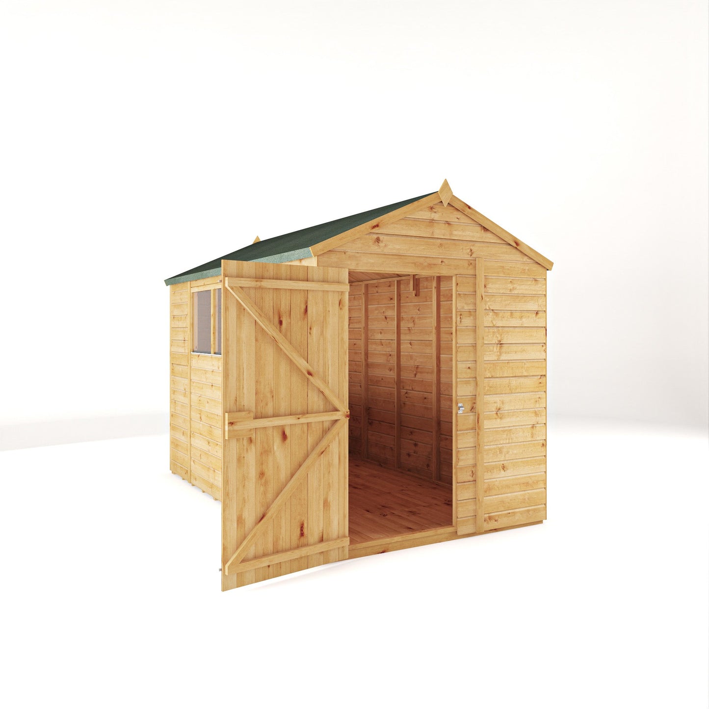 10 x 6 Woodsman Shiplap Apex - Styrene