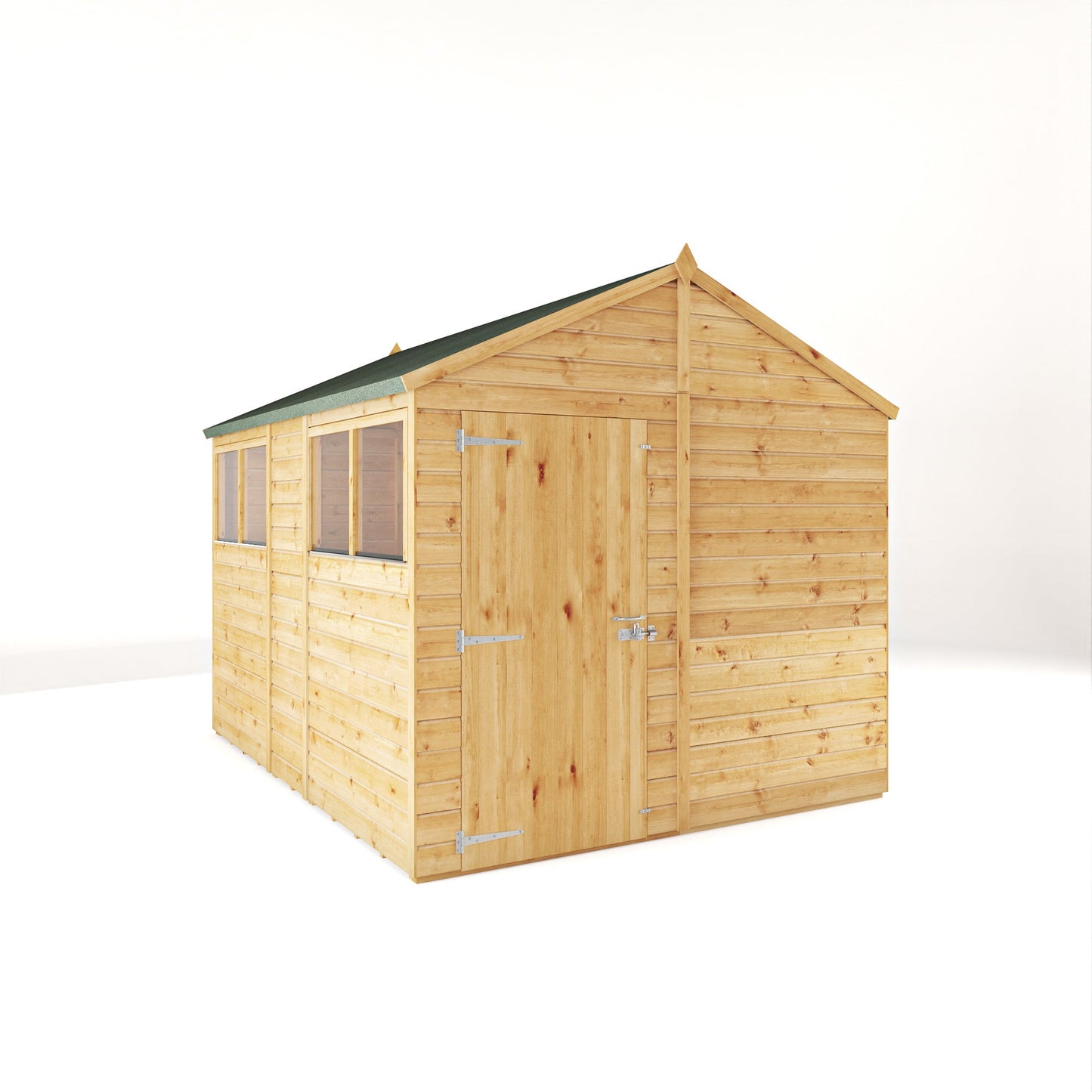 10 x 8 Woodsman Shiplap Apex - Styrene