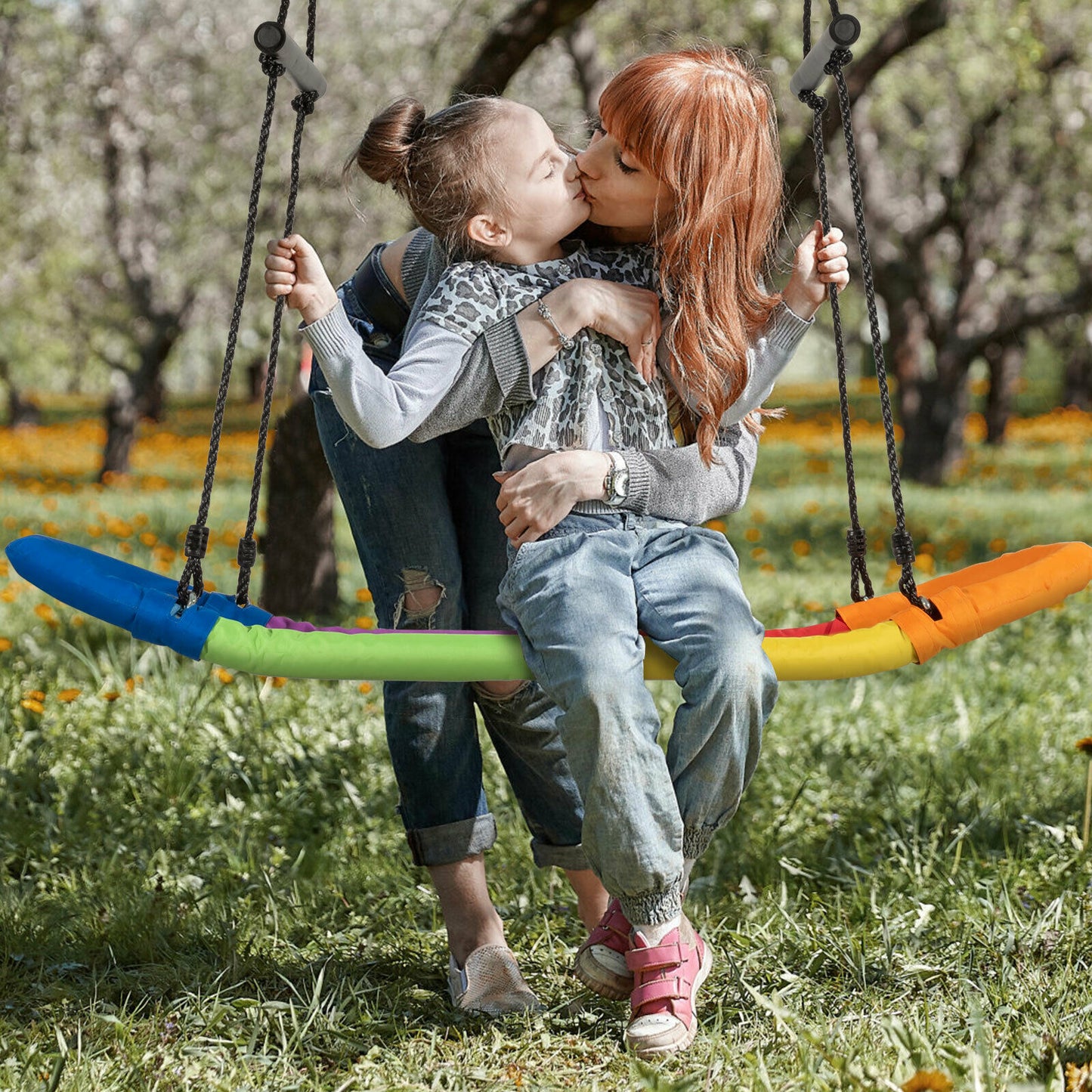 Children Surf Soft Padded Tree Saucer-Colorful