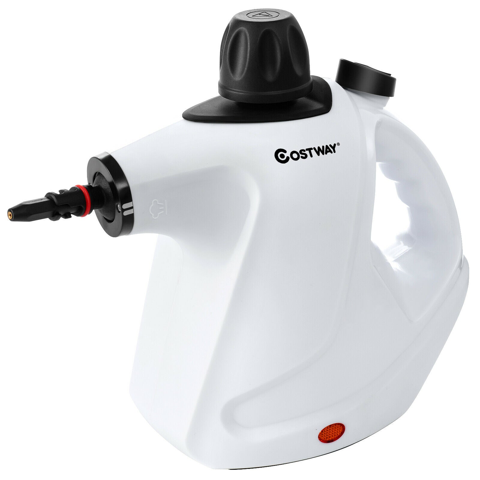 Multi-Purpose Portable Electric Steam Cleaner with 9 Accessories-White