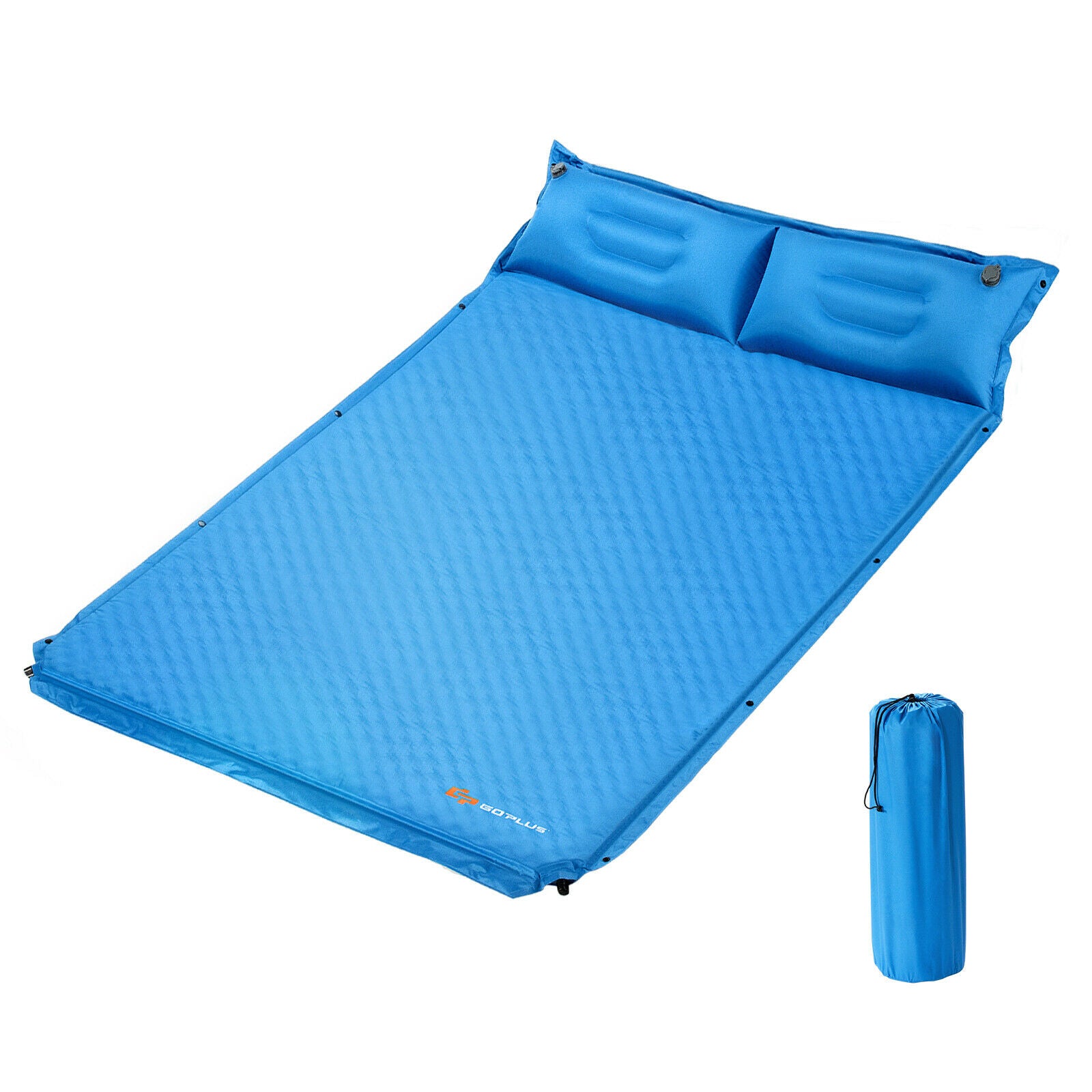Double Sized Self Inflating Pillow / Camping Mattress with Bag