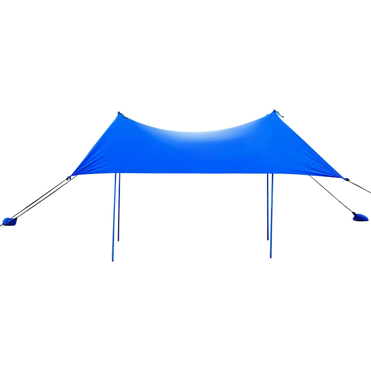 Portable Sunshade Canopy Waterproof Tent UPF 50 300cm x 300cm-Blue