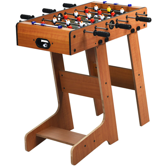 Folding Football Table Indoor Recreational Soccer Game Desk
