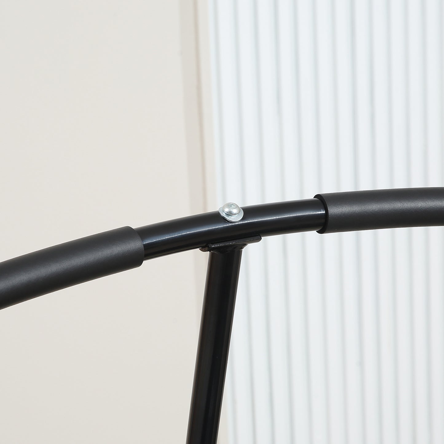 HOMCOM Trampoline Rebounder Adjustable Jumper, 40"-Black 