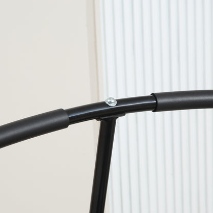 HOMCOM Trampoline Rebounder Adjustable Jumper, 40"-Black 