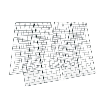 2-Pack Garden Cucumber Trellis with Accessories-Green