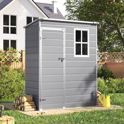 Plastic Lockable Garden Storage Shed