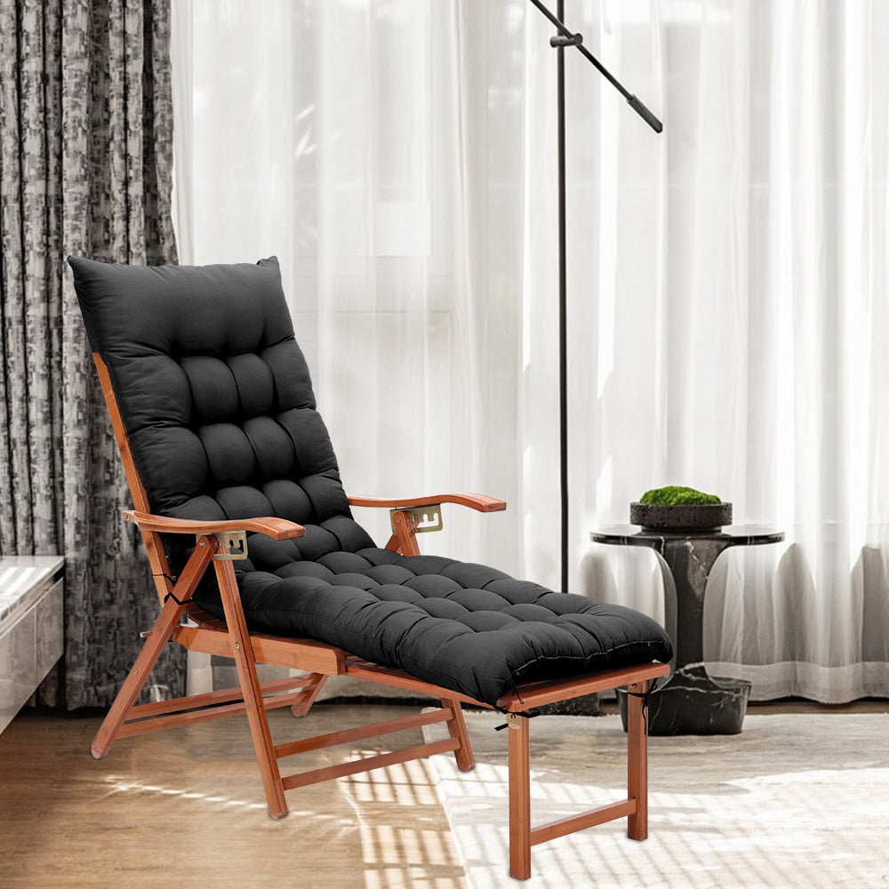 Outdoor Patio Lounge Recliner Chair Cushion Seat Pad