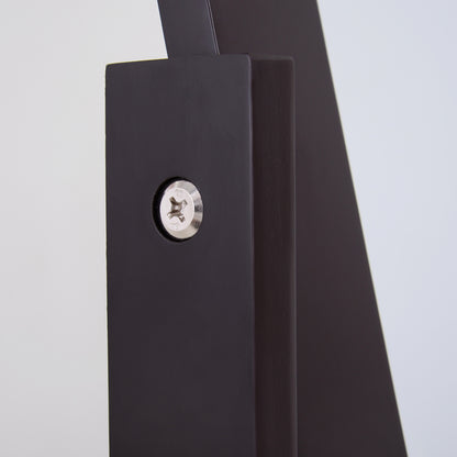 HOMCOM Freestanding Dressing Mirror Bedroom Tall Adjustable Angle 148x47cm Brown