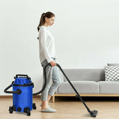25L Portable Wet / Dry Vacuum Cleaner with Blower Function-Blue