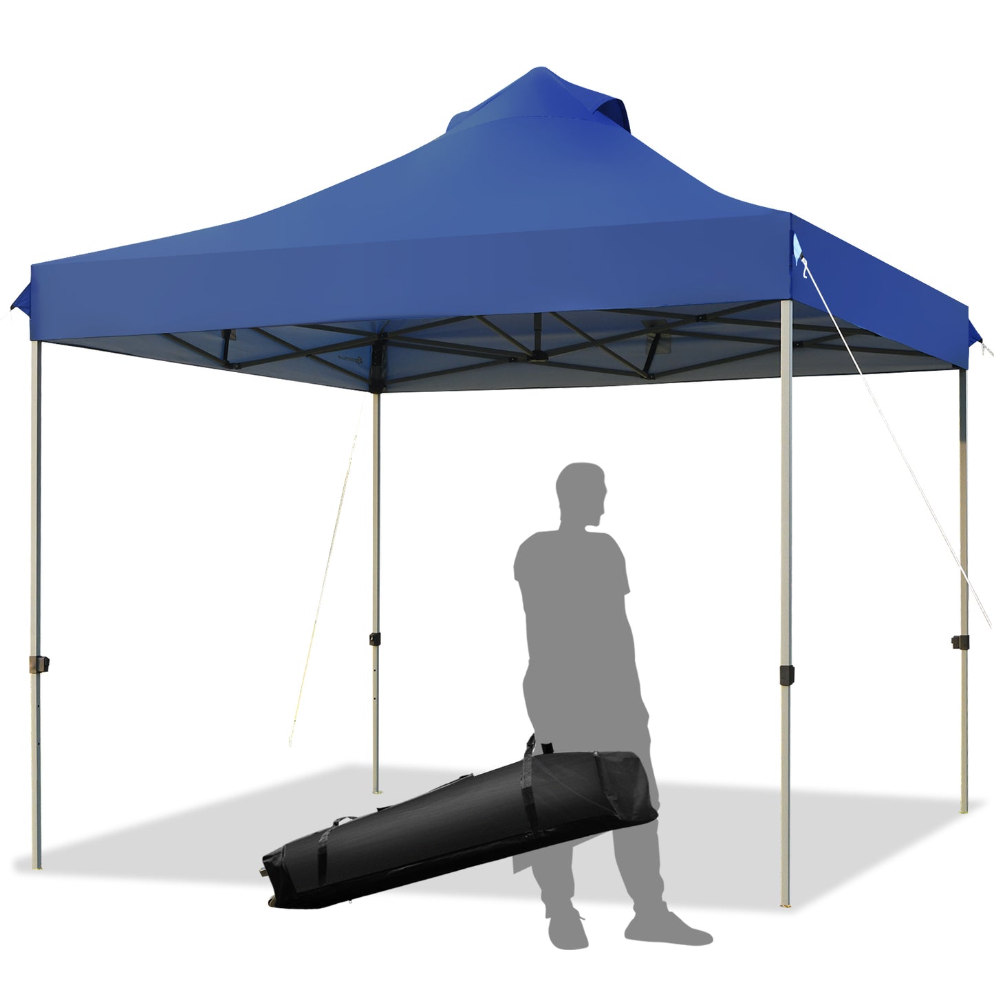 3m x 3m Pop Up Canopy Tent Commercial Instant Shelter-Blue