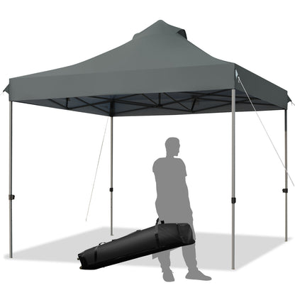 3m x 3m Pop Up Canopy Tent Commercial Instant Shelter-Grey