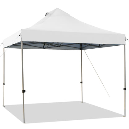 3m x 3m Pop Up Canopy Tent Commercial Instant Shelter-White