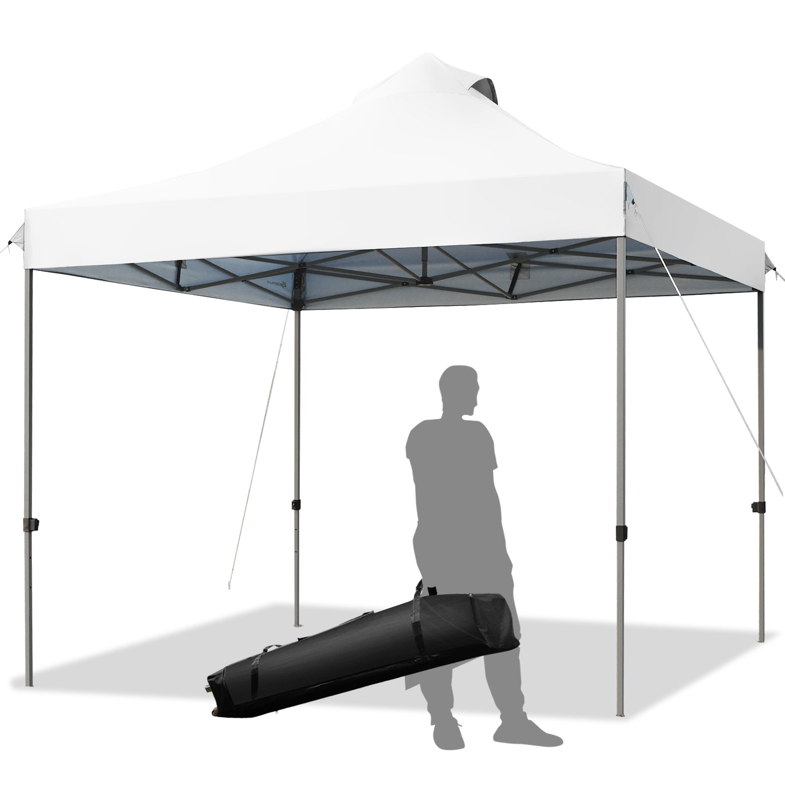 3m x 3m Pop Up Canopy Tent Commercial Instant Shelter-White