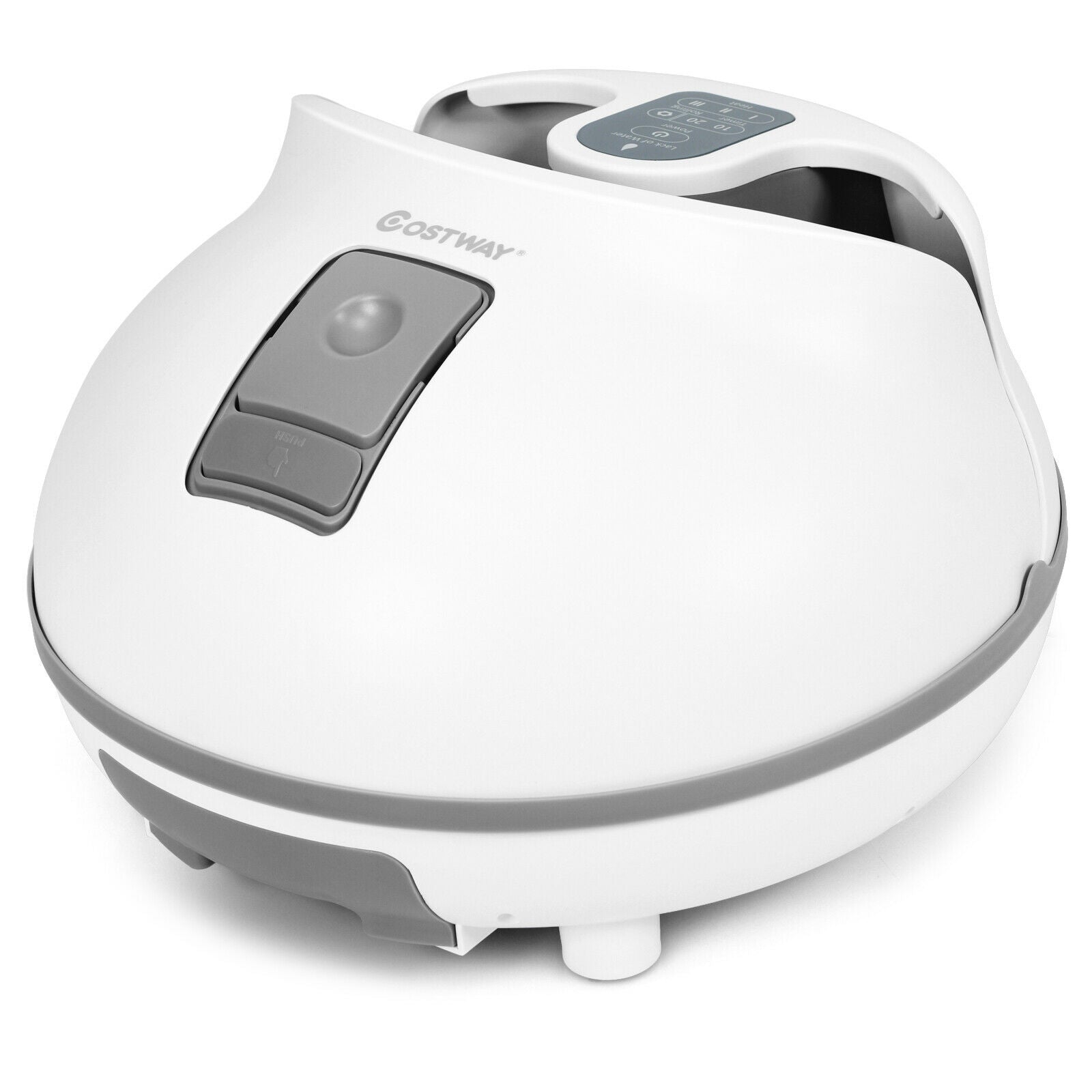 Electric Steam Foot Spa with Massager-Grey