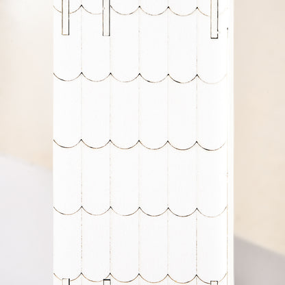 HOMCOM Christmas Advent Calendar, Light Up Table Xmas Wooden House Holiday Decoration with Countdown Drawer, Village, for kids Adults, White