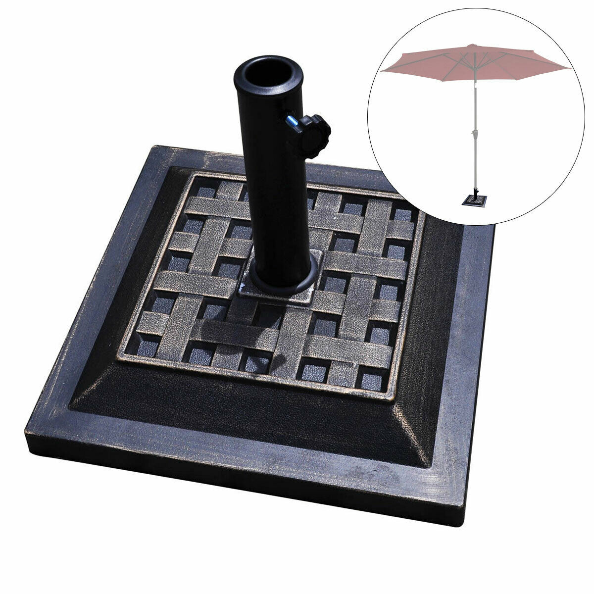 12KG Garden Square Parasol Base