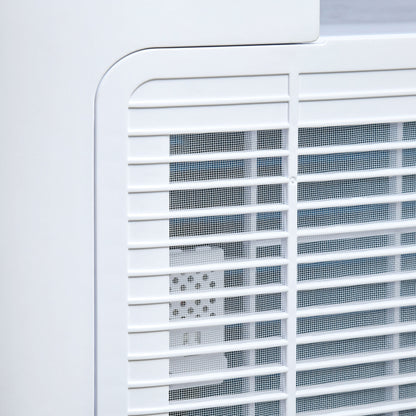 HOMCOM 20L/Day 4000ML Portable Quiet Dehumidifier for Home Laundry Room Bedroom Basement, Electric Moisture Air De-Humidifier with 3 Modes