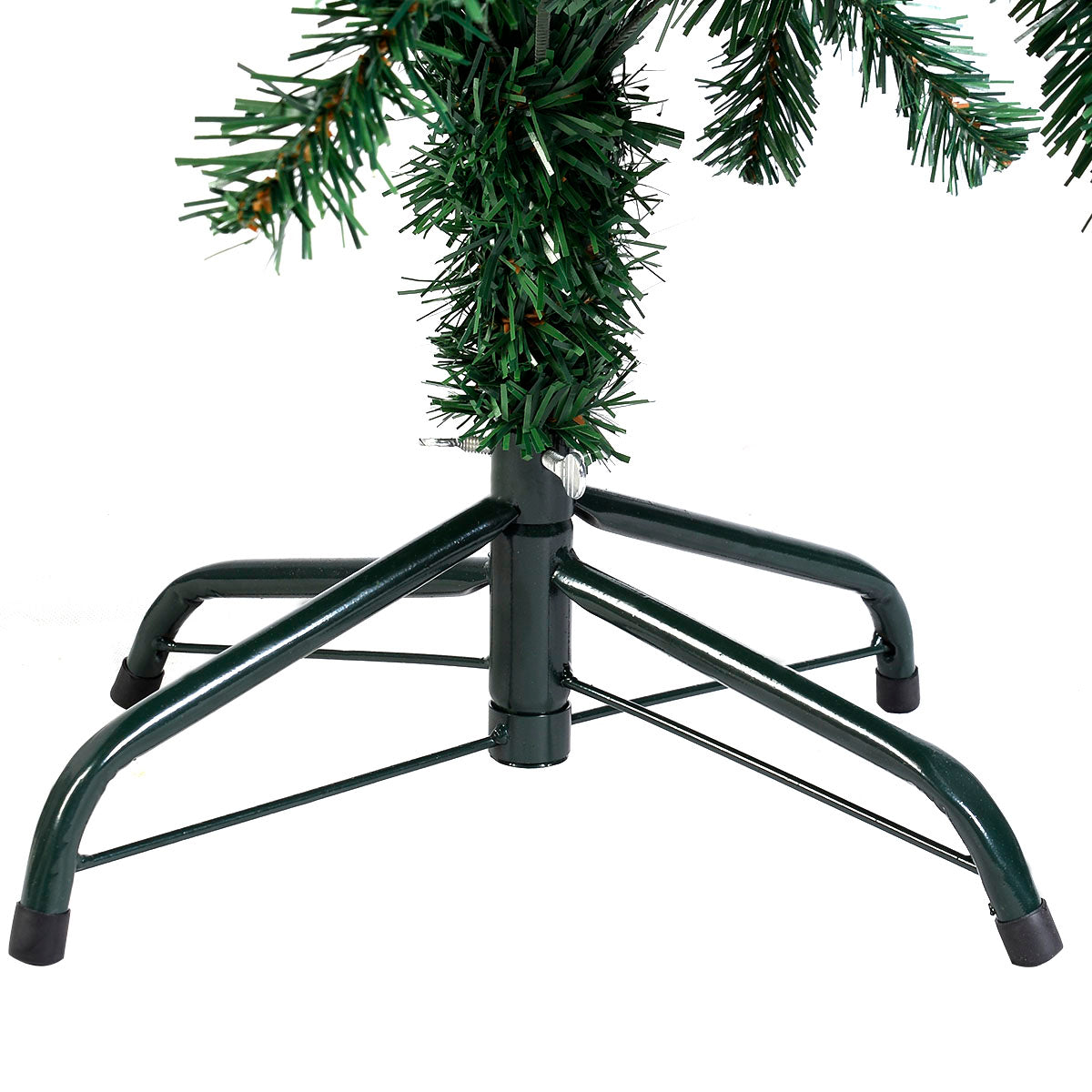 6.9ft (2.1m) Artificial Christmas Tree with Metal Stand