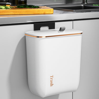 Hanging Waste Bin with Lid