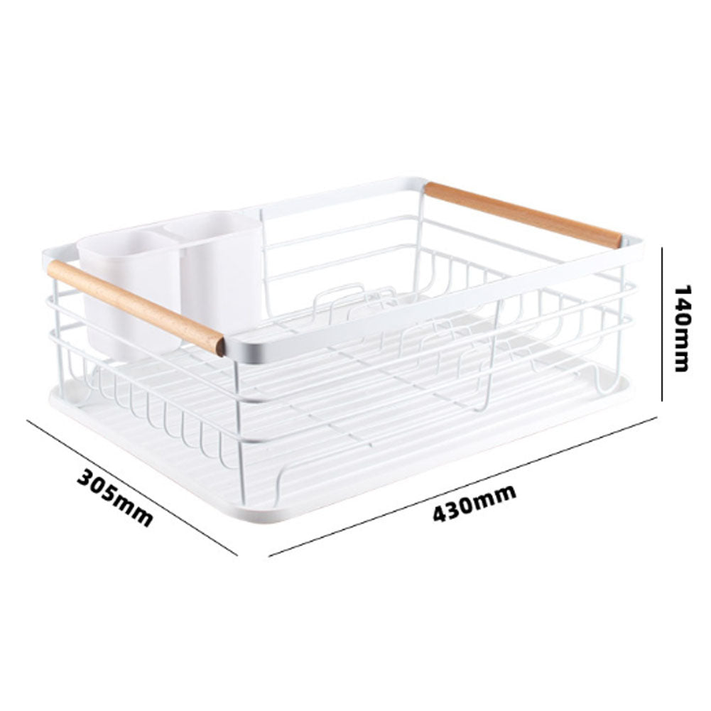 Iron Dish Drainer Drip Tray