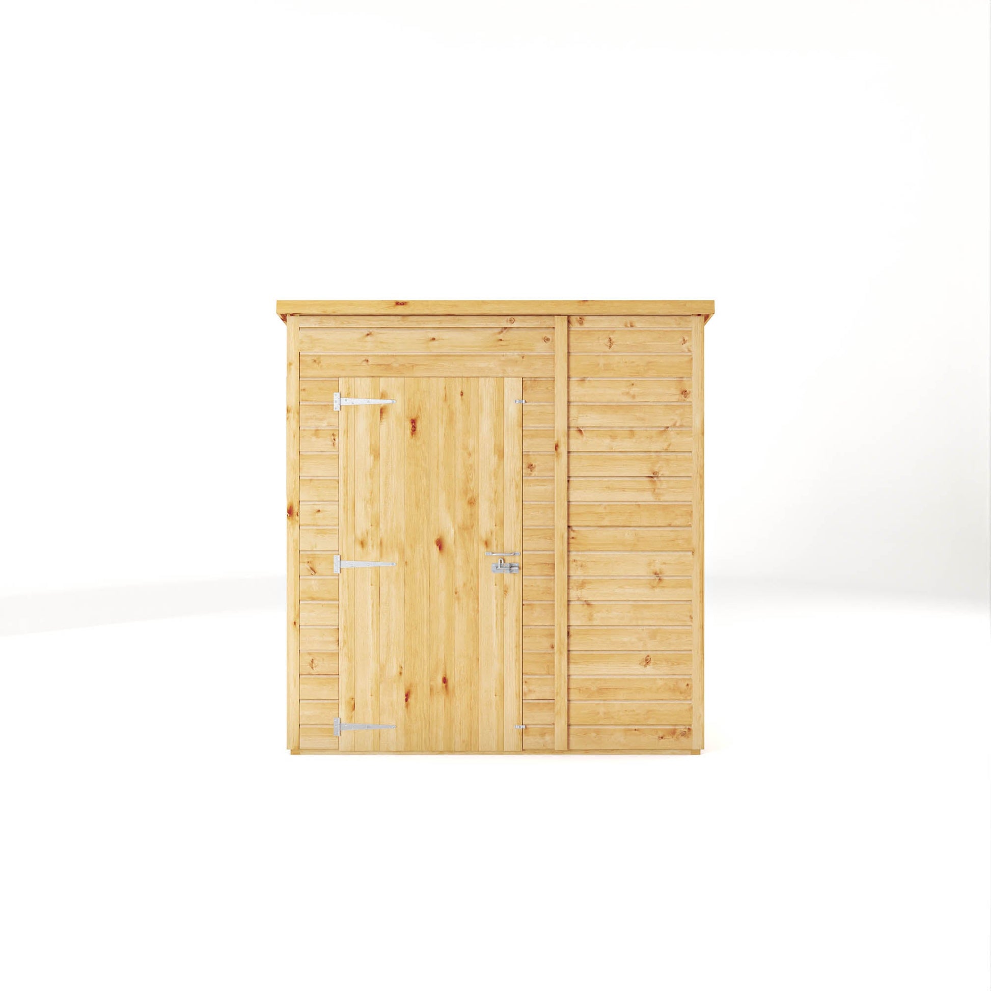 6 x 4 Woodsman Shiplap Pent - Styrene