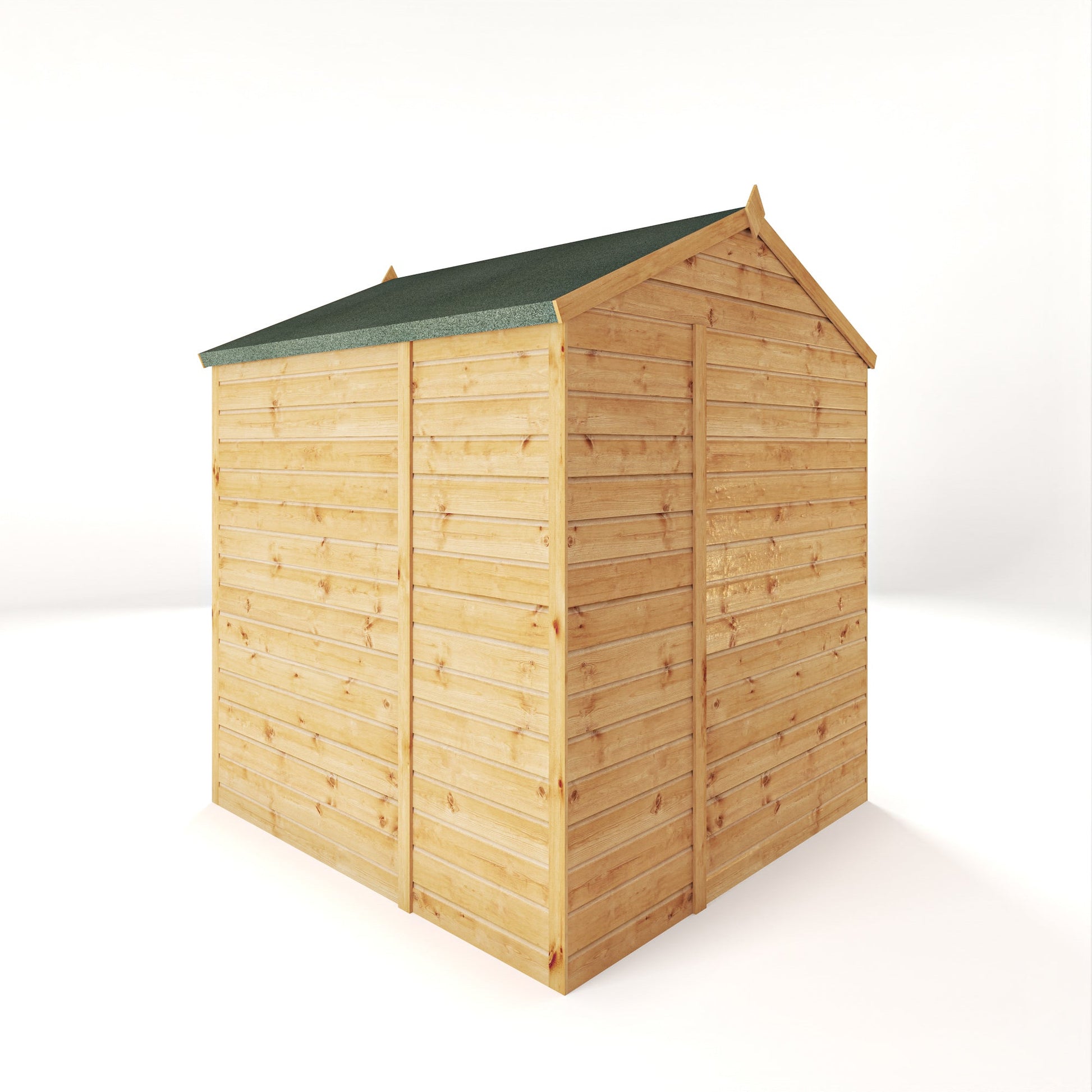 6 x 6 Woodsman Shiplap Apex - Styrene