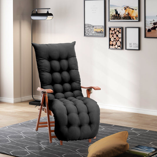 Outdoor Patio Lounge Recliner Chair Cushion Seat Pad