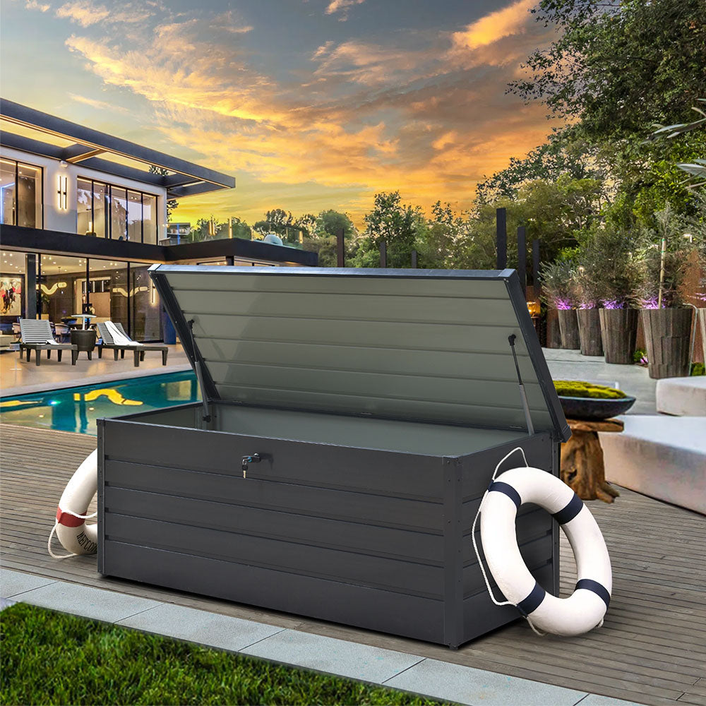 Metal Lockable Waterproof Garden Storage Box