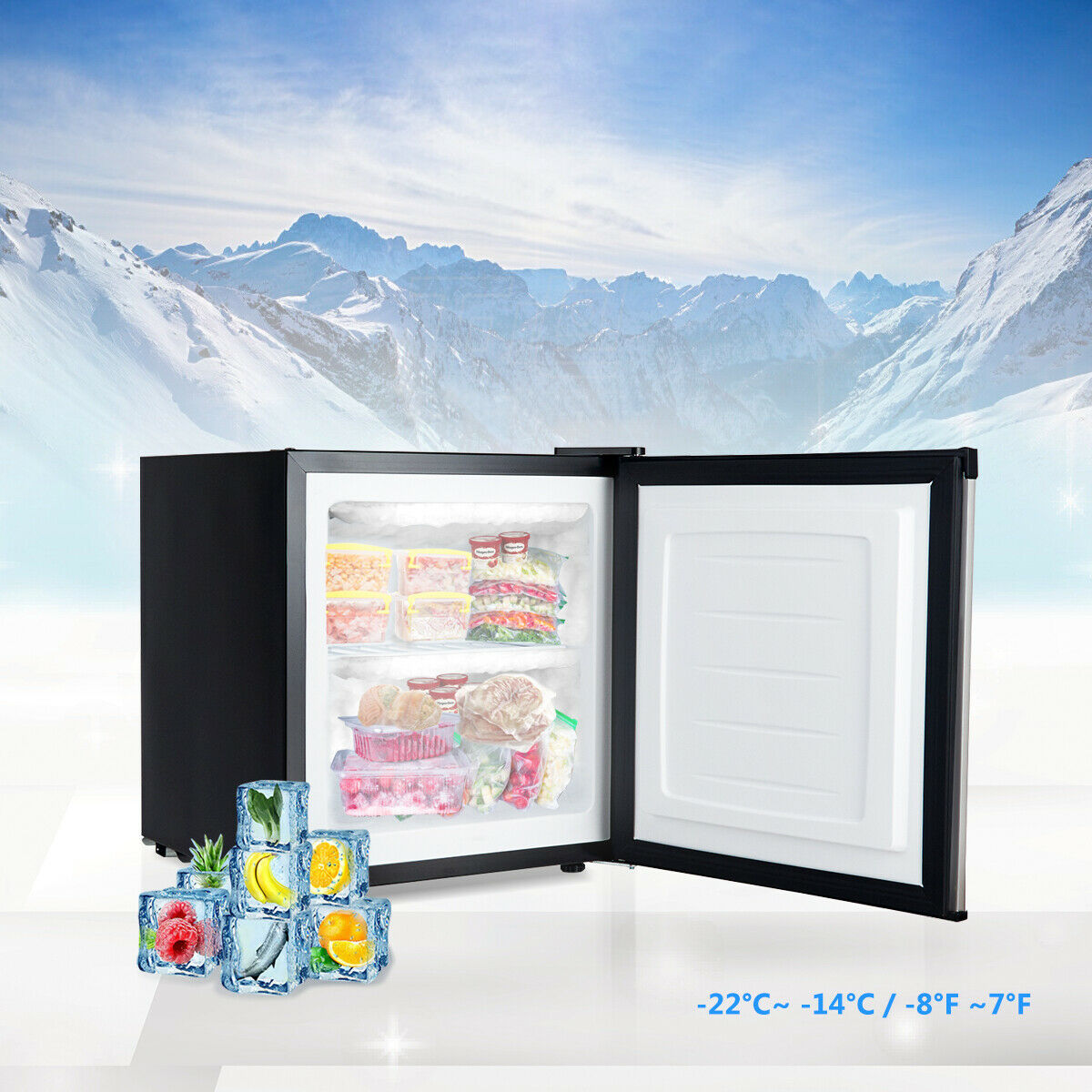 Compact 31L Portable Mini Freezer