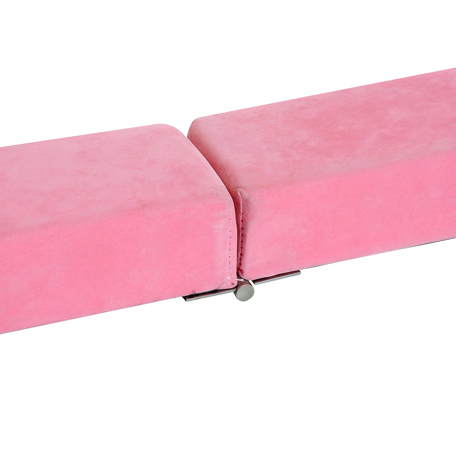 HOMCOM Balance Beam Trainer, 2.4 m-Pink  