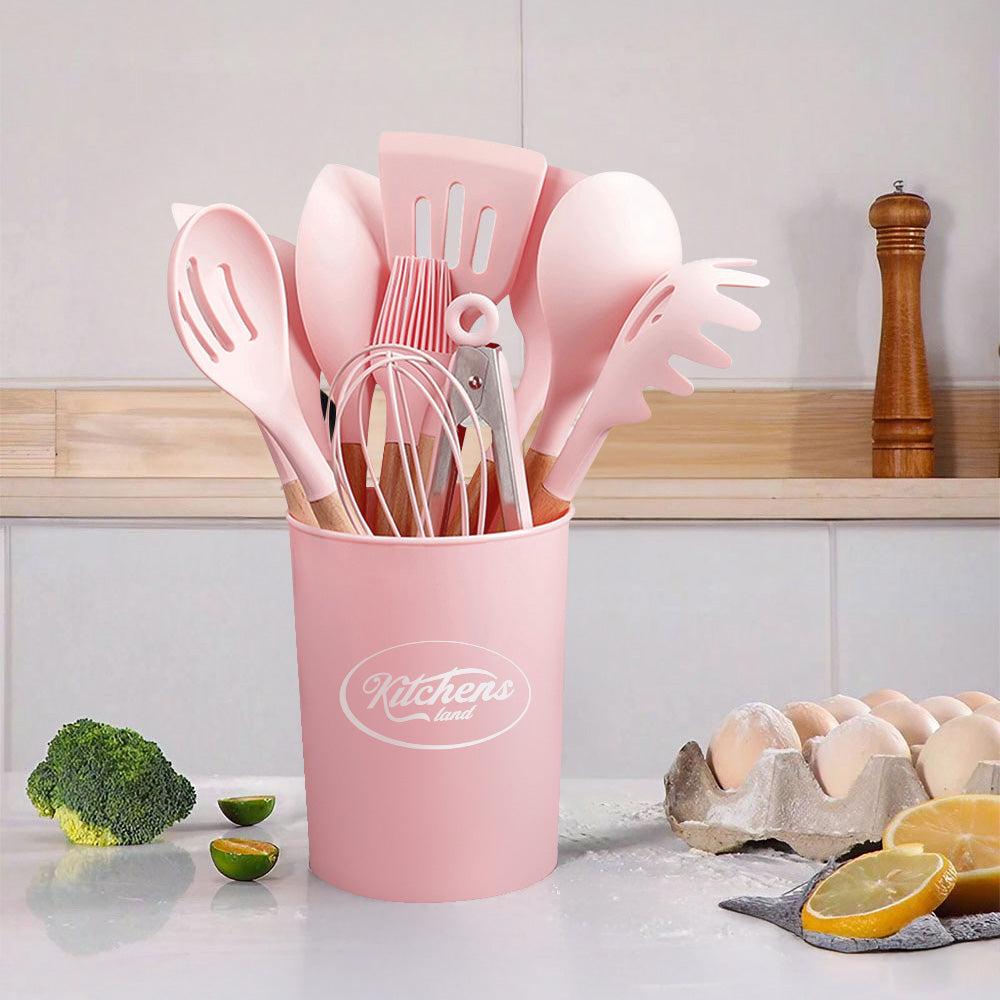 11-piece Silicone Kitchen Utensil Set