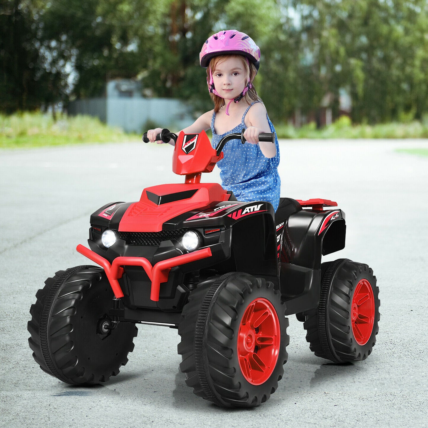 12v Electric Kids Ride On ATV / Quad Bike-Red