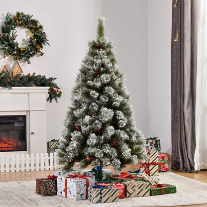 HOMCOM Christmas Tree, 150H cm-Green 